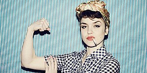 Сильная женщина